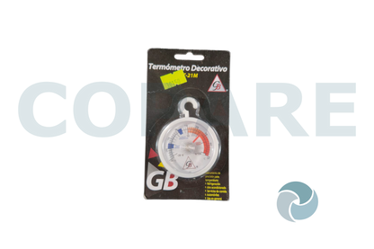 TERMOMETRO ANALOGO REDONDO GB MT-21M