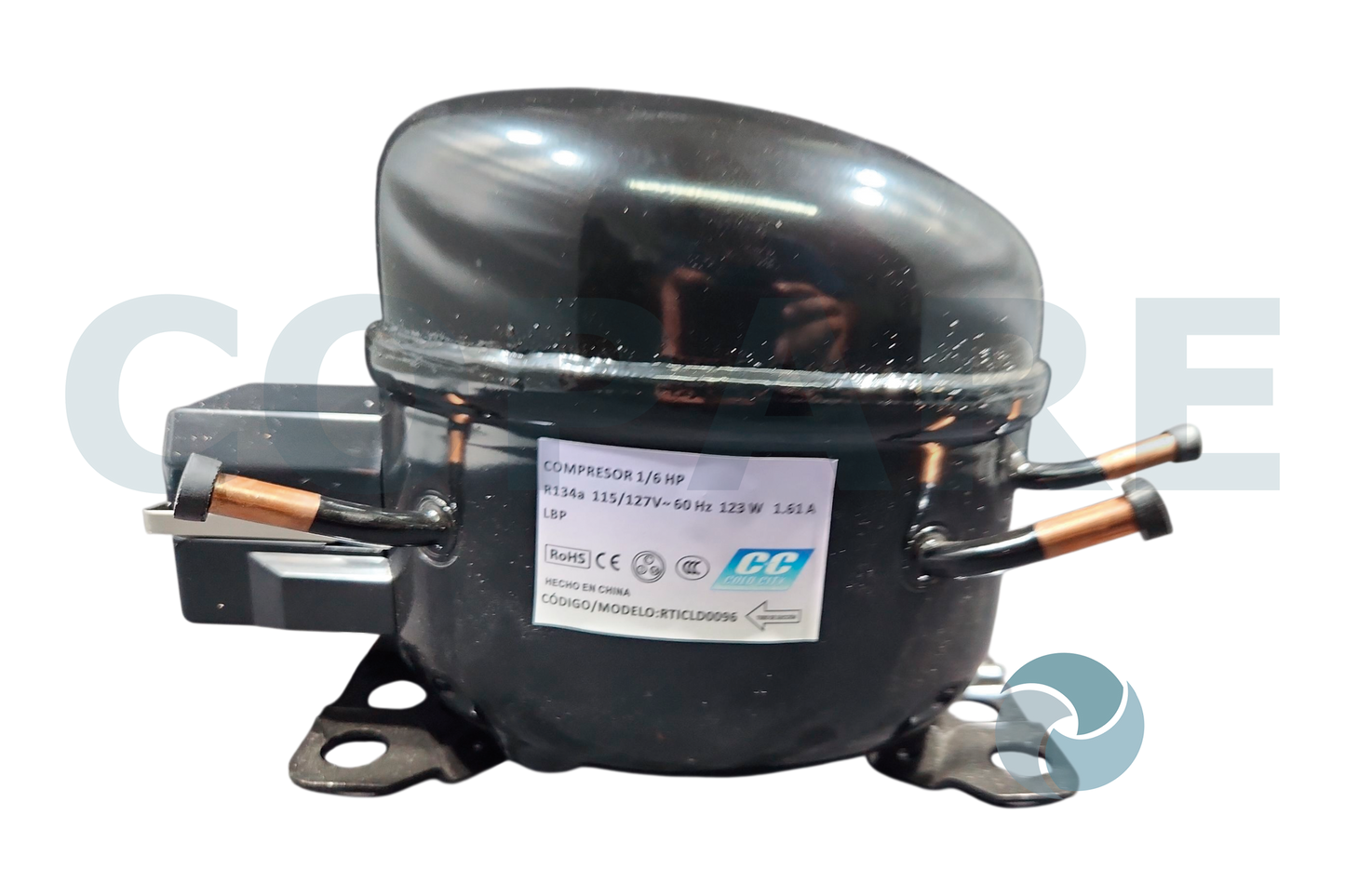 COMPRESOR COLD CITY 1/6 HP R134 660111