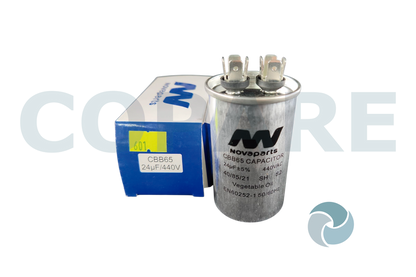 CAPACITOR 24 MFD 440 V.