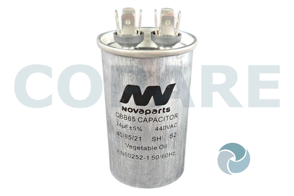 CAPACITOR 24 MFD 440 V.