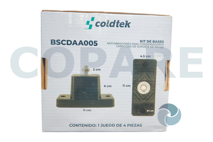 BASE DE HULE PARA CONDENSADORA JGO. XAIR118/REFMI037