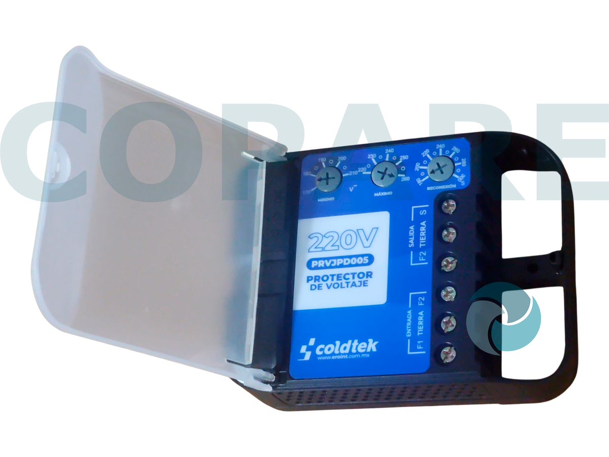 PROTECTOR DE VOLTAJE 220V 30A CORTA CORRIENTE PRVJPD005