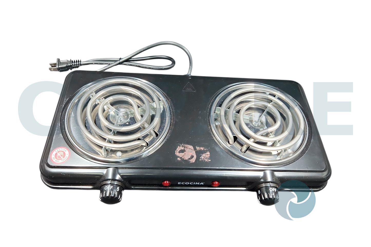 PARRILLA ELECTRICA 2 QUEMADORES MAGAÑA