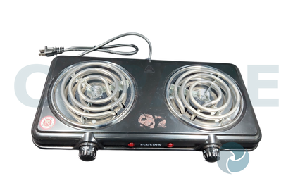 PARRILLA ELECTRICA 2 QUEMADORES MAGAÑA