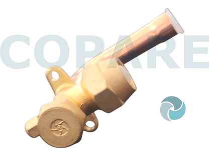 VALVULA DE SERVICIO COLDTEX PARA MINISPLIT CURVA 3/4 3 VIAS VVMNCU034