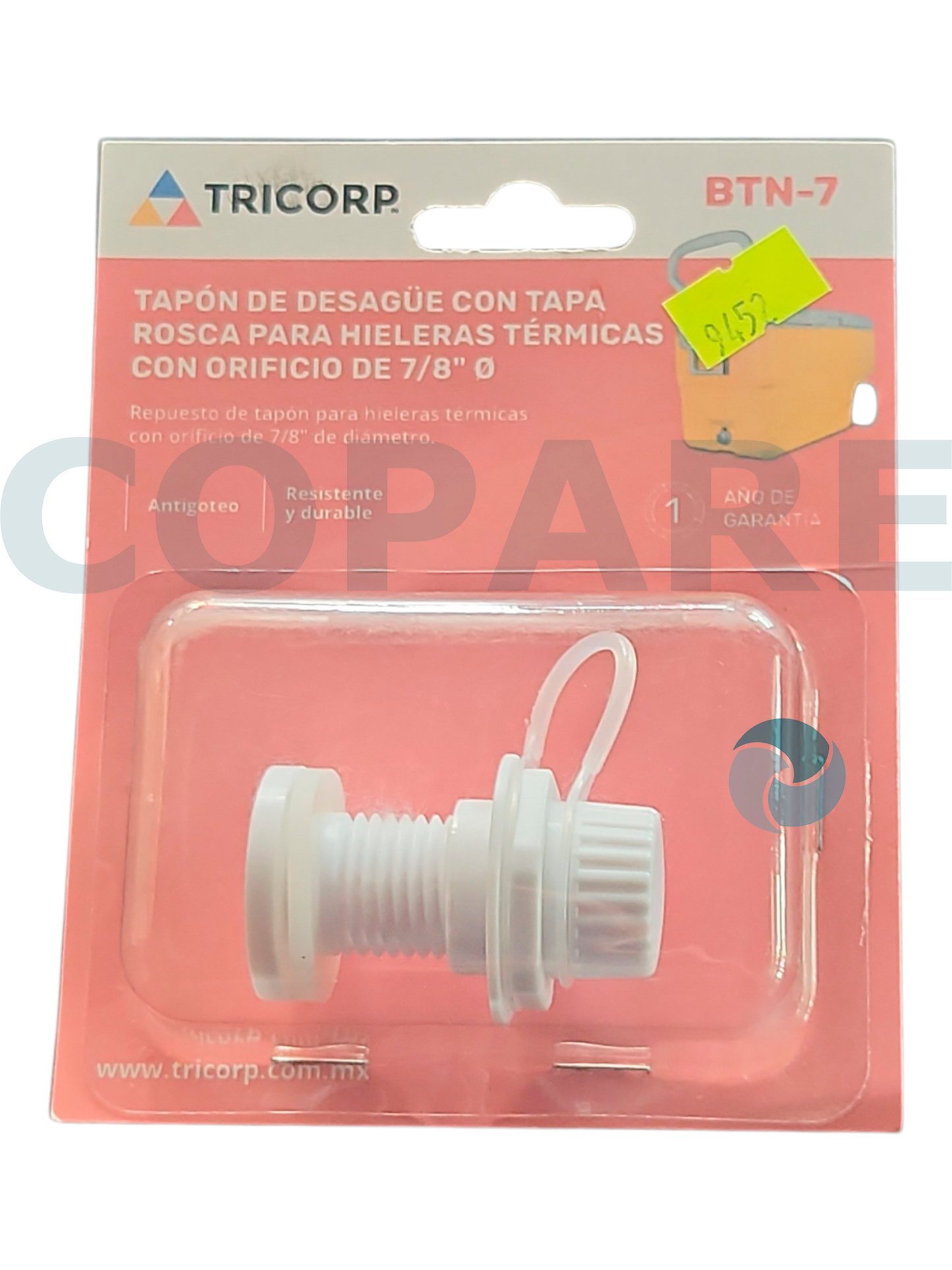 TAPON DE DESAGUE TAPA ROSCA 4788-2