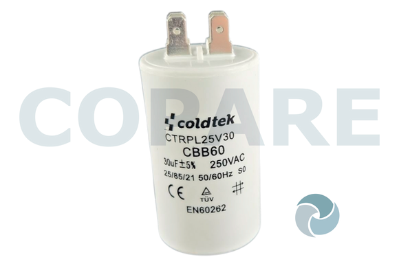 CAPACITOR 30MFD 250V PARA BOMBA SUMERGIBLE