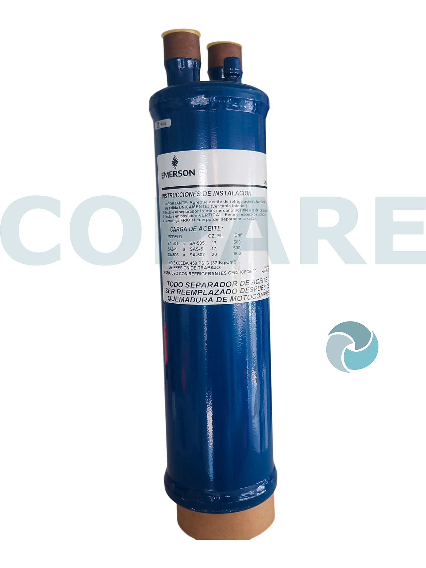 SEPARADOR ACEITE SAS-4 1 1/8 SOLDABLE