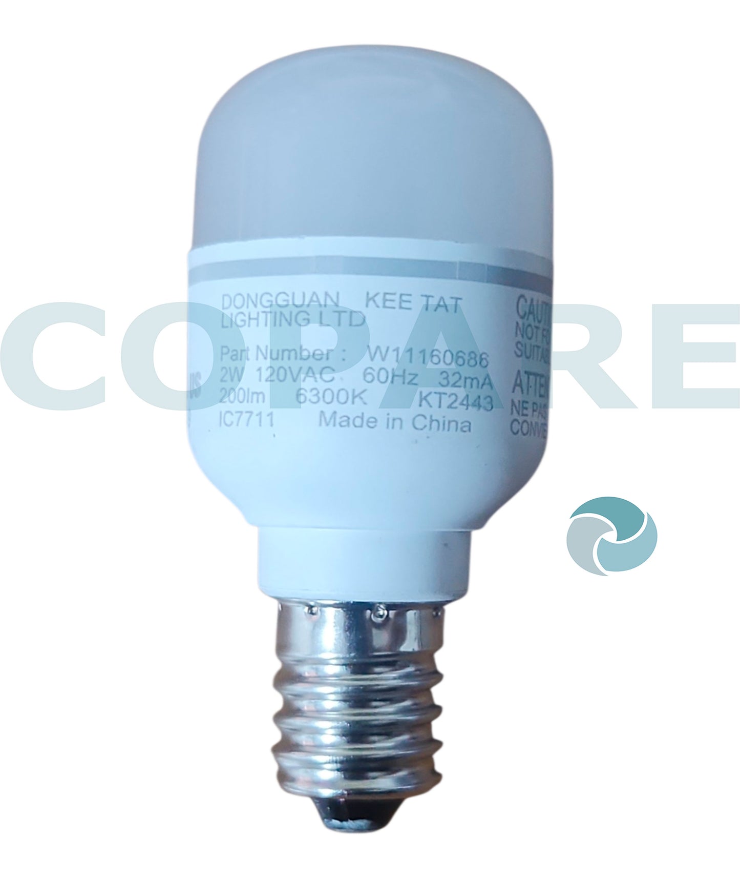 FOCO REFRIGERADOR WHIRLPOOL LED 120V E14