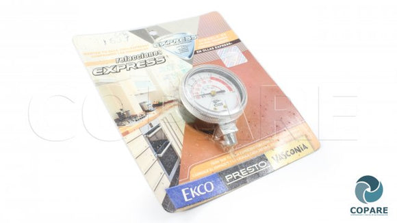MANOMETRO PARA OLLA PRESTO 12 Y 21 LTRS