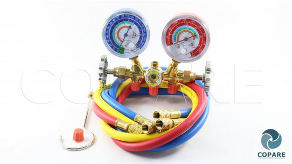 MANIFOLD CON MIRILLA CT-536N GB R-134