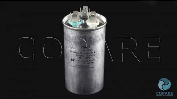 CAPACITOR 40 MFD 370 V.