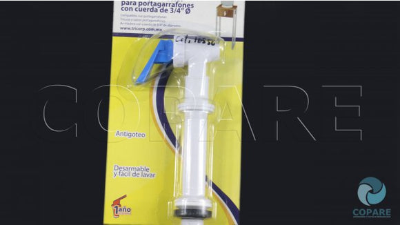 LLAVE PARA PORTAGARRAFON PALANCA AZUL 3/4 3026-2