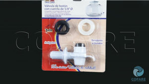 LLAVE PARA PORTAGARRAFON BOTON NEGRO 5/8 PARA TERMO 4702-2