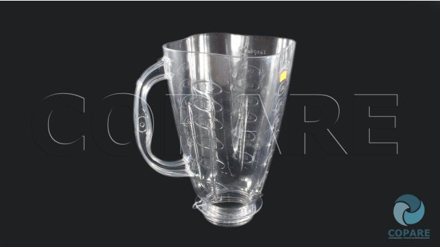 VASO PLASTICO CUBE MACROLON/OSLI118