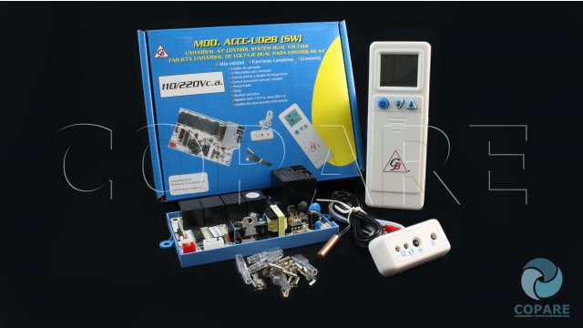 TARJETA UNIVERSAL P/AC DUAL 110/220 ACCC-U02B/TJCNMI02B/REFMI001