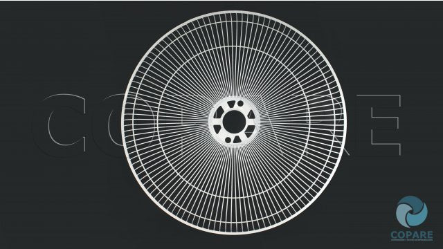 REJILLA VENTILADOR MAN TRASERO PLASTICO