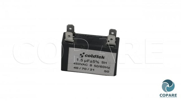 CAPACITOR 1.5 MFD 450 V PARA CLIMA