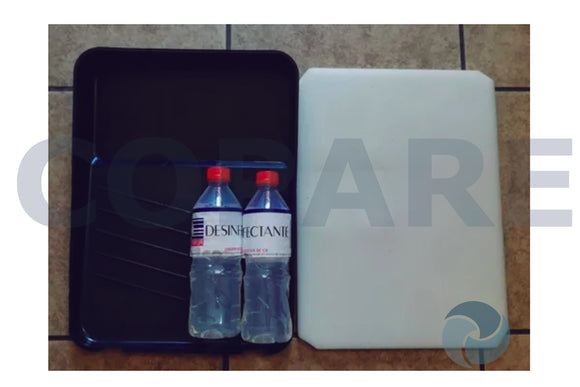 KIT DESINFECTANTE ALMOHADILLA CHAROLA PHUMASA