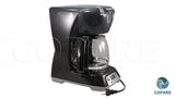 CAFETERA COFFEEMAX6 6 TAZAS CON FILTRO PERMANENTE NEGRA