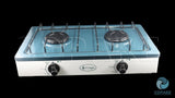 ESTUFA FRAGA DE 2 QUEMADORES MODELO P-104