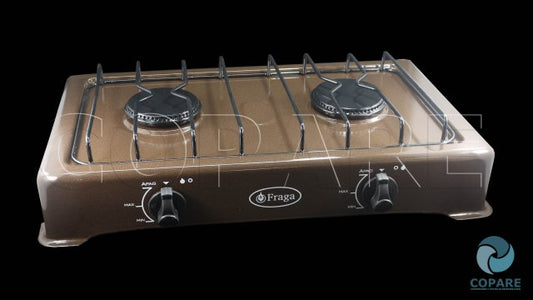 ESTUFA FRAGA DE 2 QUEMADORES MODELO P-602