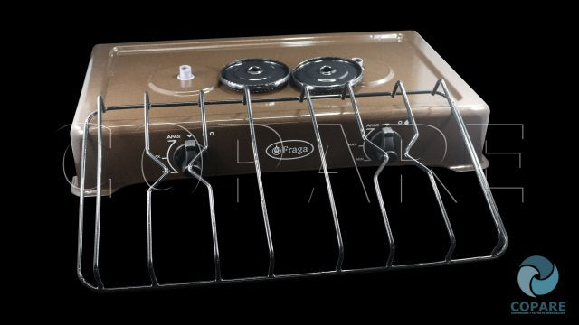 ESTUFA FRAGA DE 2 QUEMADORES MODELO P-602