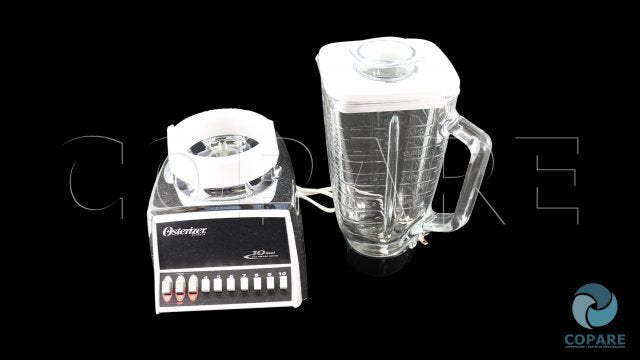 LICUADORA OSTER BLSTPEG-RPB VASO VIDRIO 6V+1 PULSO