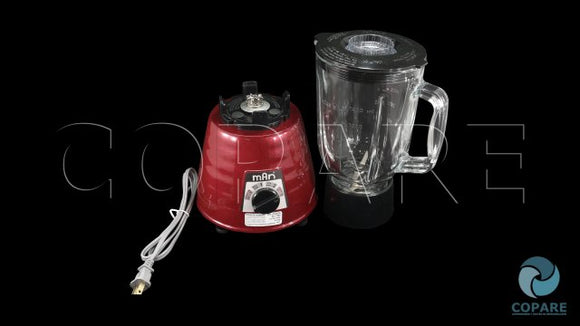 LICUADORA MAN METALICA LMU-0202 2V VASO DE VIDRIO LM00202VCR164