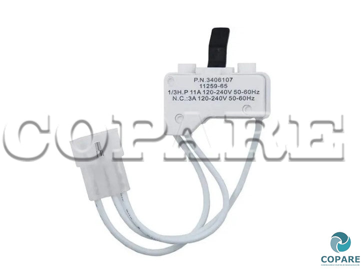 INTERRUPTOR PUERTA SECADORA WHIRLPOOL W10569603