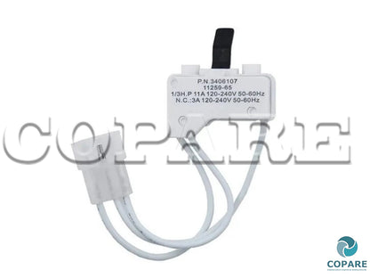 INTERRUPTOR PUERTA SECADORA WHIRLPOOL W10569603