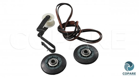 KIT BANDA Y POLEAS SECADORA WHIRLPOOL