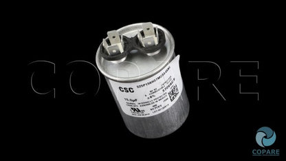 CAPACITOR 15 MFD 370 V.