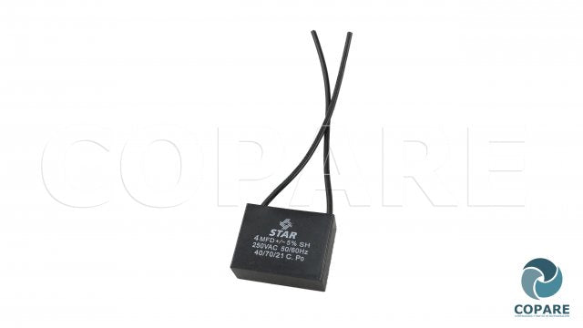 CAPACITOR 4 MFD 250 V. VENTILADOR RVAC000003692