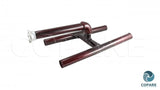 QUEMADOR TIPO H 30 CM CON CODO XGAS066