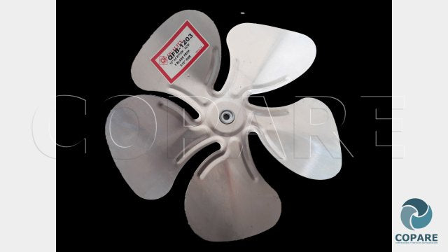 ASPA DE VENTILADOR DE  ALUMINIO 12CCW 5 ASPAS