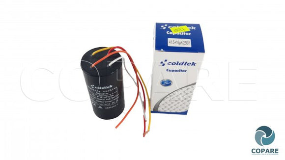 CAPACITOR 41.5 MFD + 16 250V DAEWOO