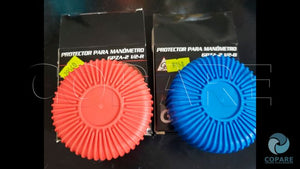 PROTECTOR PARA MANOMETRO DE ALTA GB ROJO GPZA-2 1/2PULG