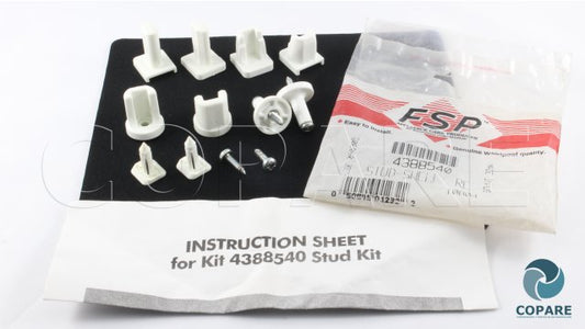 KIT SOPORTE REFRIGERADOR WHIRLPOOL 4388540