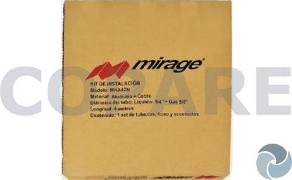 KIT DE INSTALACION PARA MINISPLIT 1/4*5/8 COLDTEK/GB COBRE KTMNCX014-058
