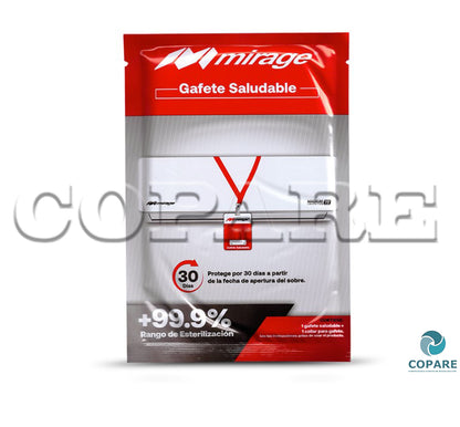 GAFETE SALUDABLE CON DIOXIDO DE CLORO MIRAGE