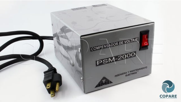 COMPENSADOR DE VOLTAJE PSM-200D CONT PARA REFRIGERADOR Y MICROONDAS