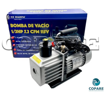 BOMBA DE VACIO 1 ETAPA 7.0CFM 110V 1/2 HP AR-160