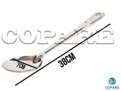 CUCHARA PARA COCINAR 15 PERFORADA ACERO INOXIDABLE